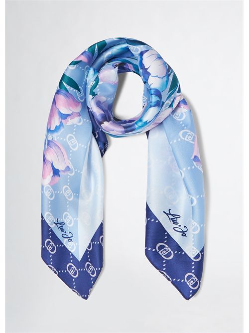 foulard donna azzurro LIU JO | 2A5023T0300/00120
